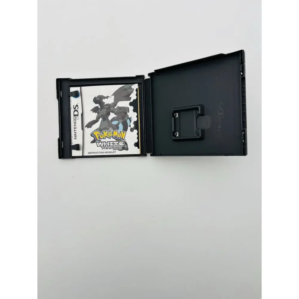 Case and Manual Only NO GAME OEM Pokemon White Version Nintendo DS Authentic